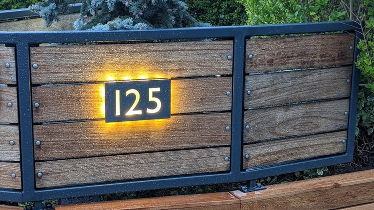 LED House Number