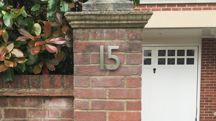 Stainless Steel Door Number