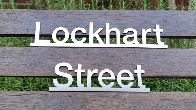 Stainless Steel Lettering