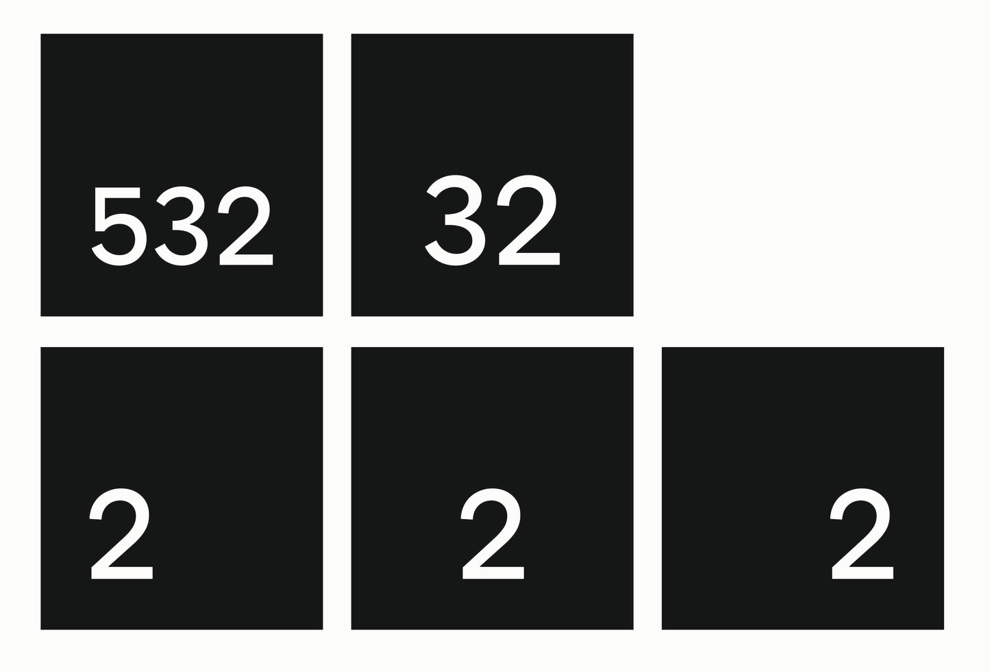 Square LED House Number Plaque - Buenos Aires Font - Intergrated Driver Optional