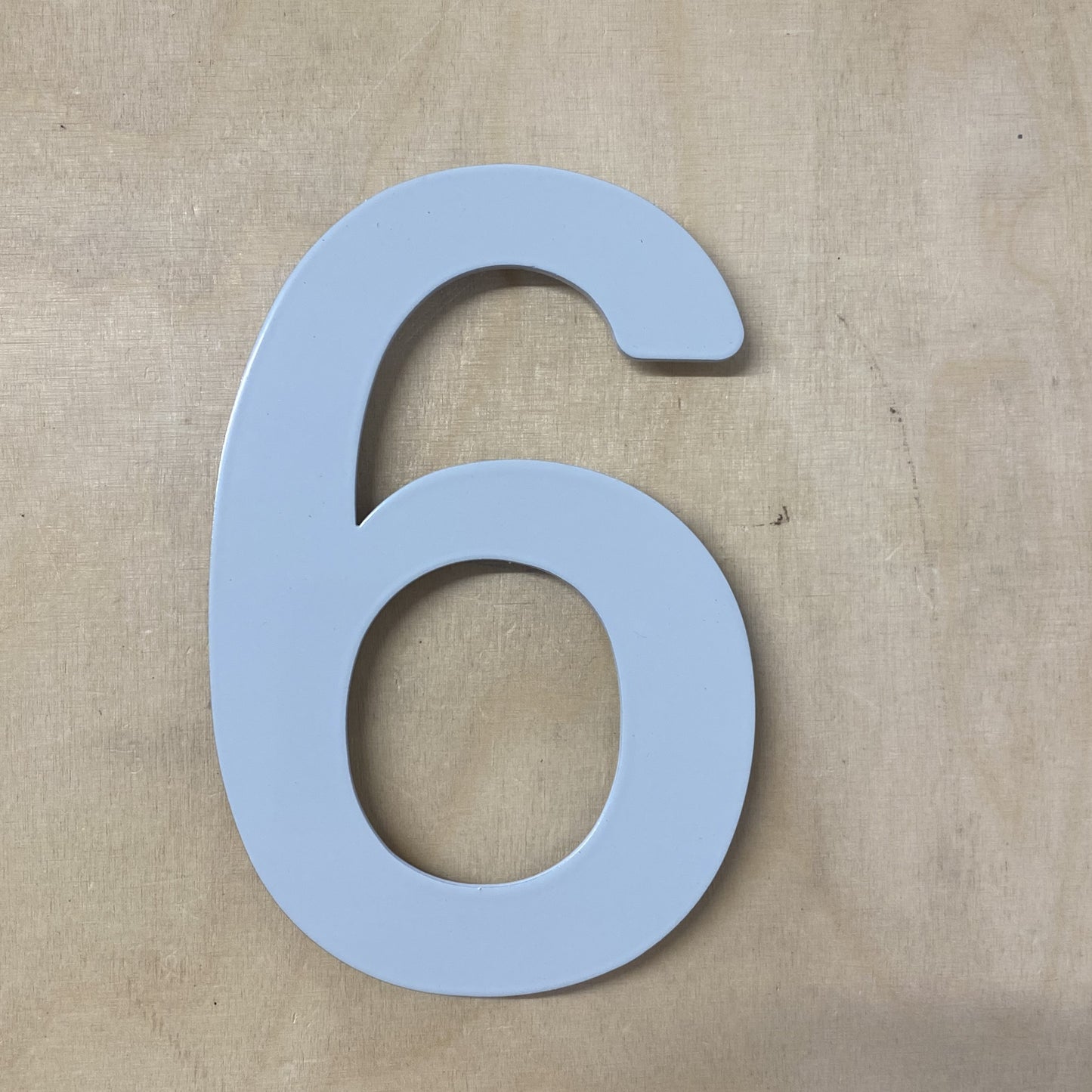 SALE one off light grey Helvetica rounded numbers 1-9