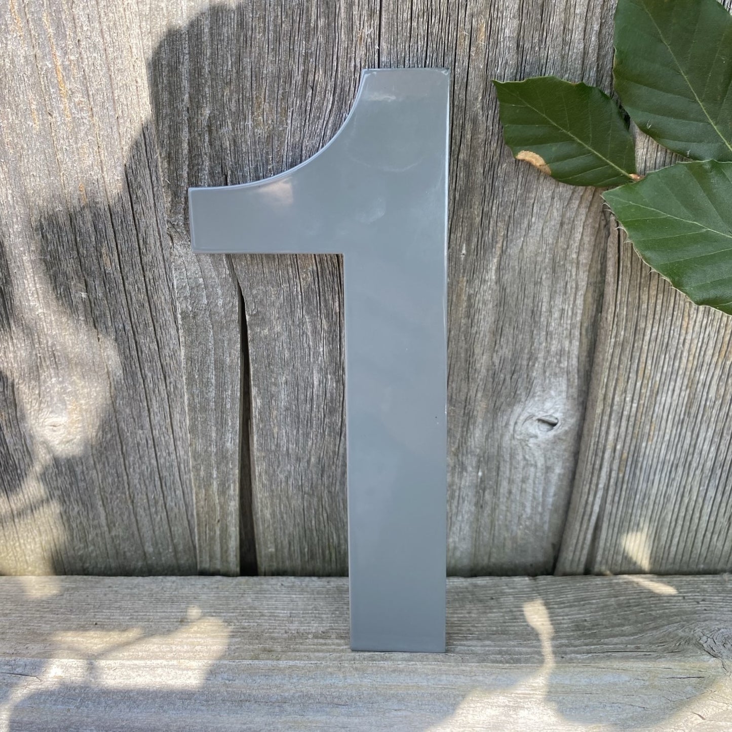 Custom Powder Coated House Number - choose your font and colour