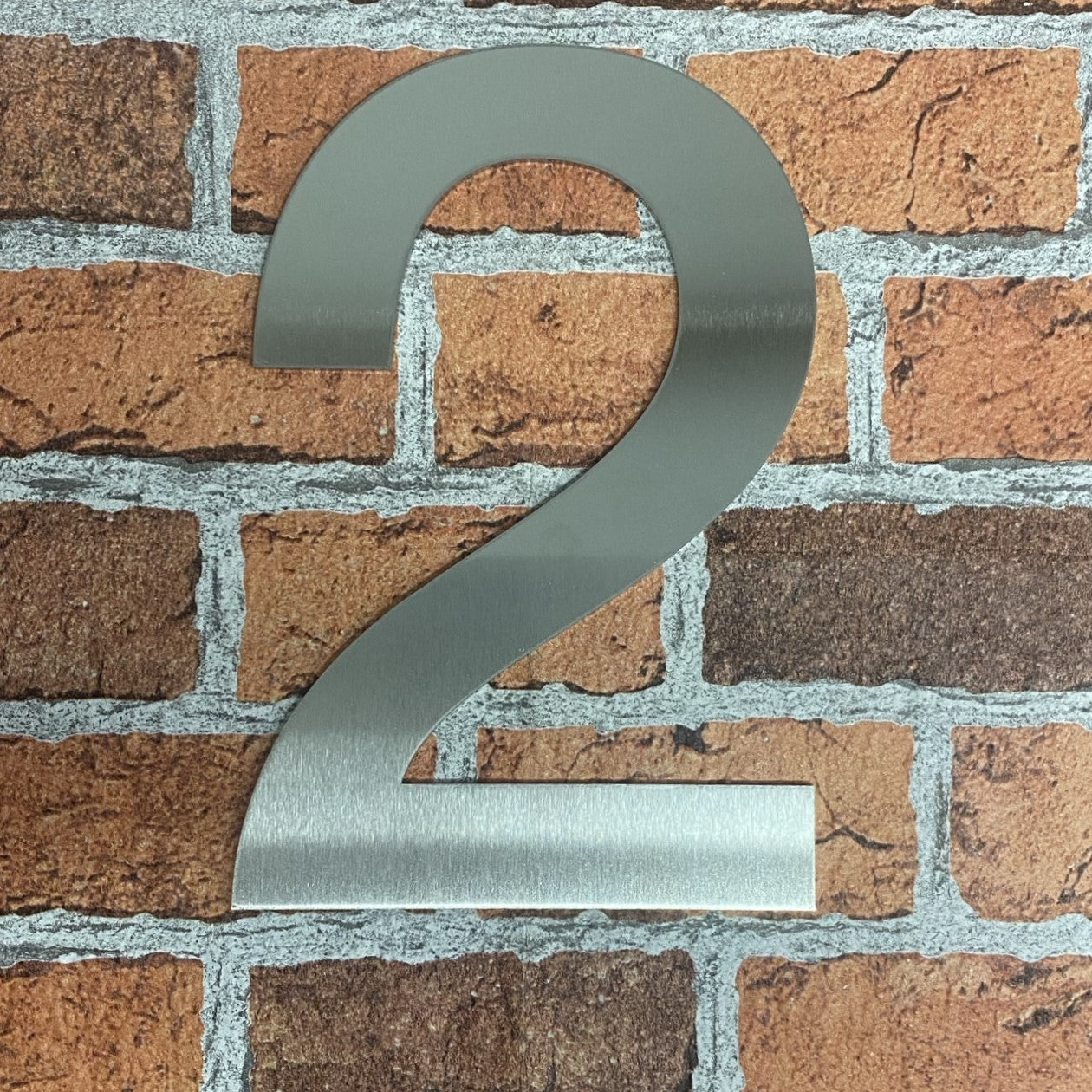 SALE Stainless Steel Number 2, 200mm high