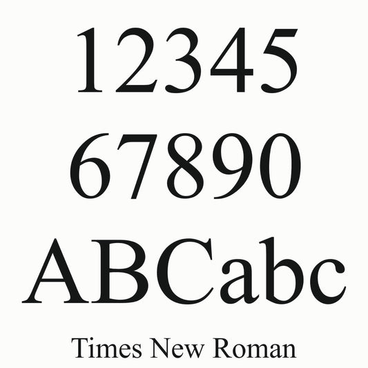 Gold House Number Plaque - matt black acrylic numbers mounted onto gold