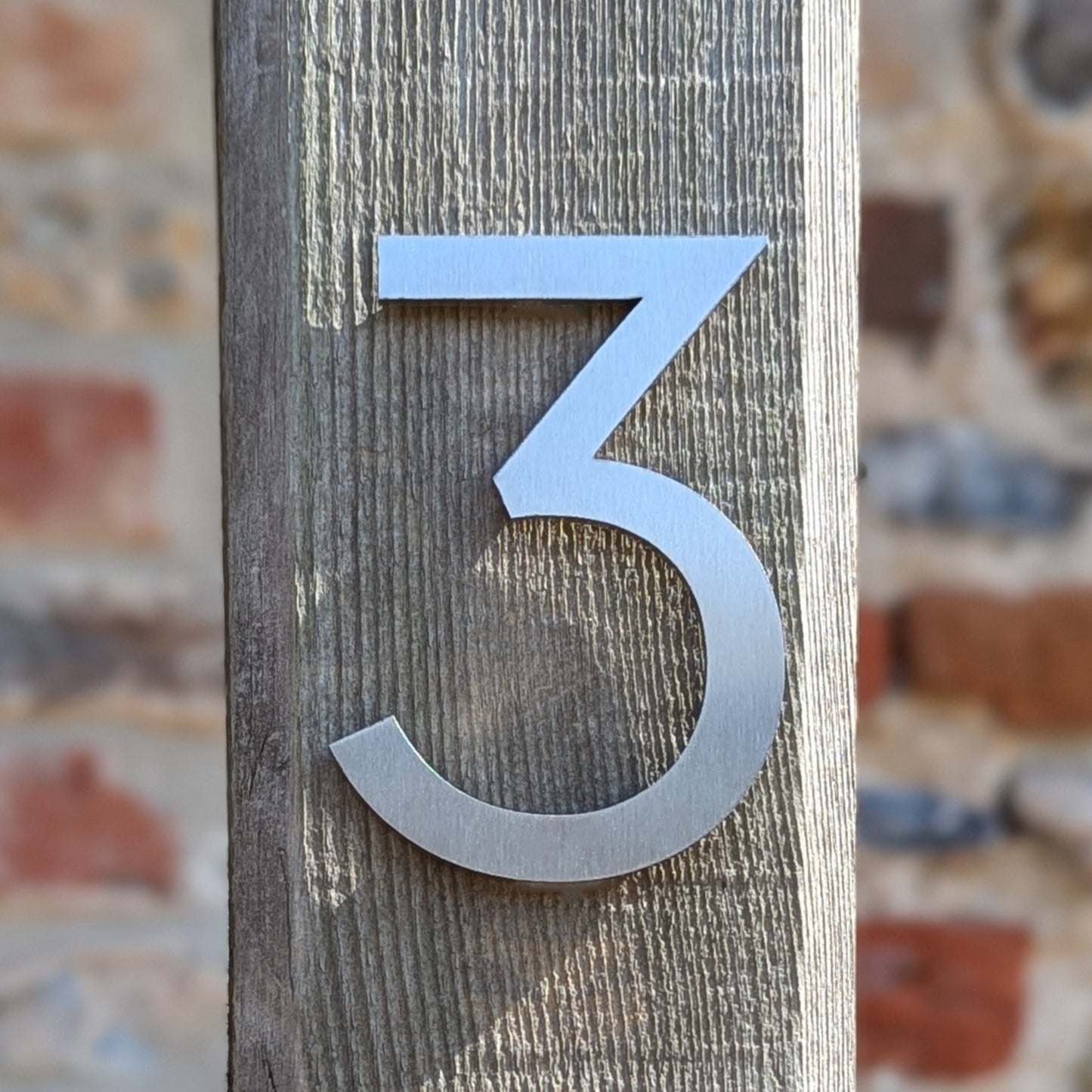 Stainless Steel Door Numbers - Modern - Limited Edition
