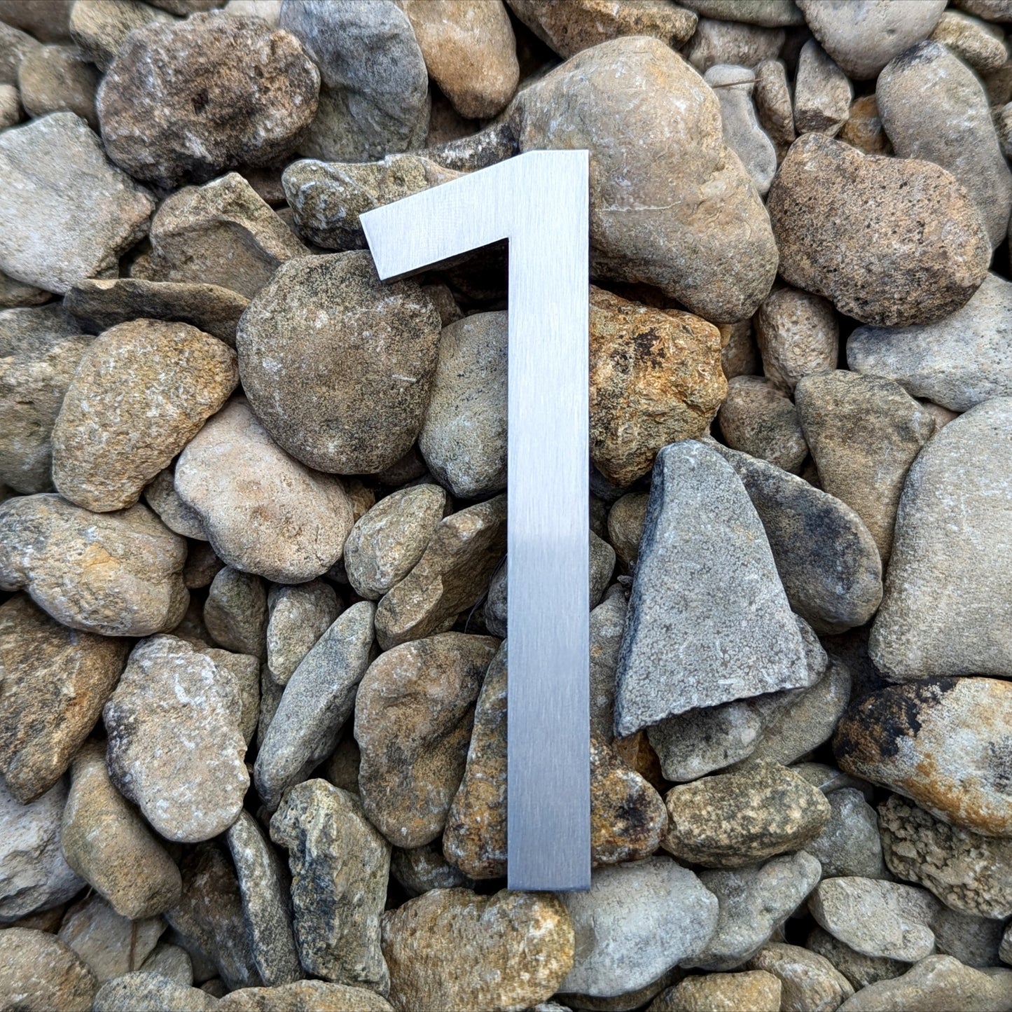 Stainless Steel Door Numbers - Modern - Limited Edition