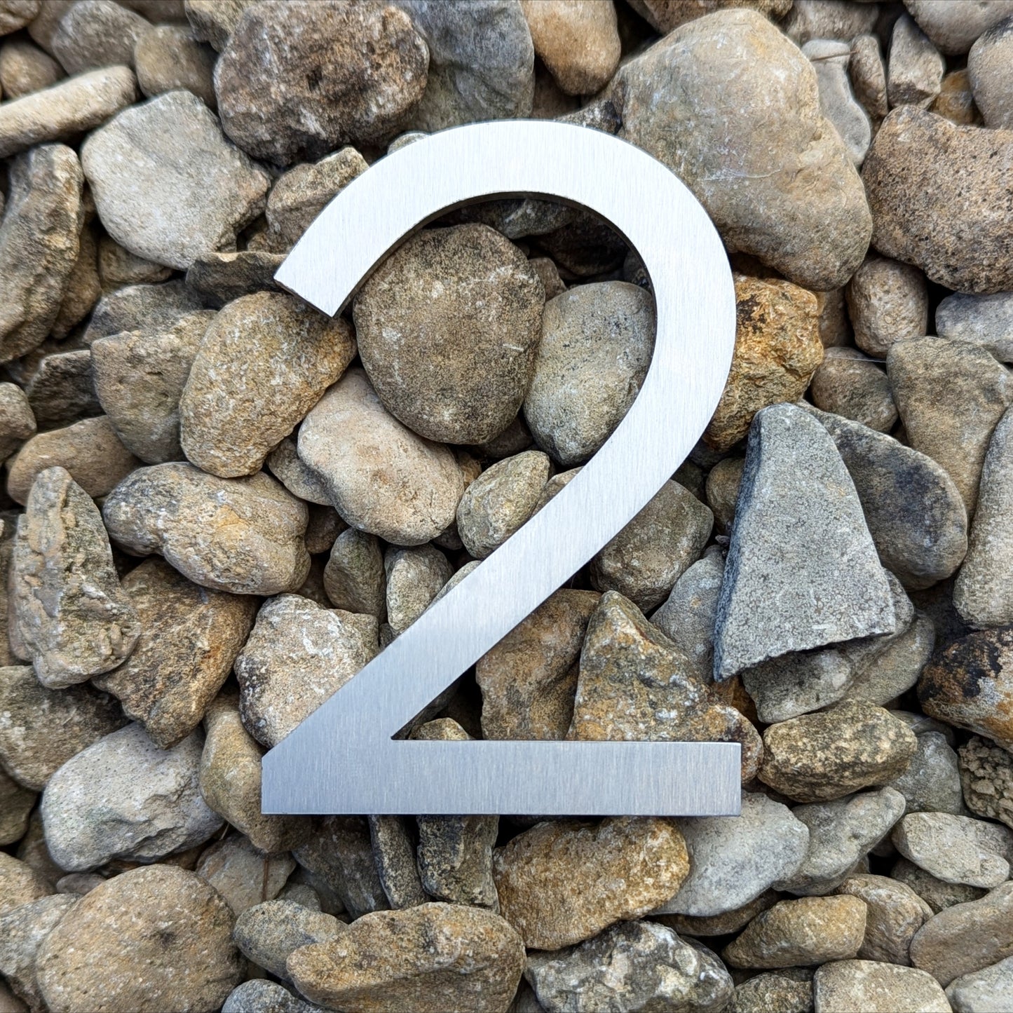 Stainless Steel Door Numbers - Modern - Limited Edition
