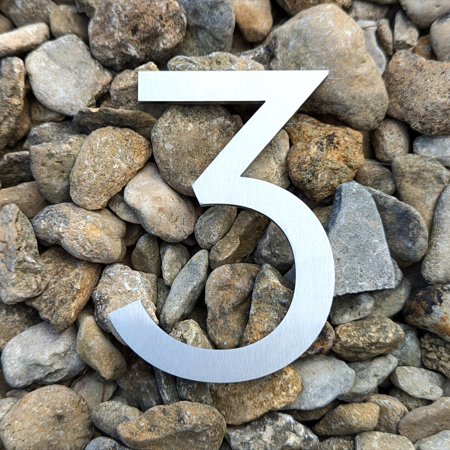 Stainless Steel Door Numbers - Modern - Limited Edition