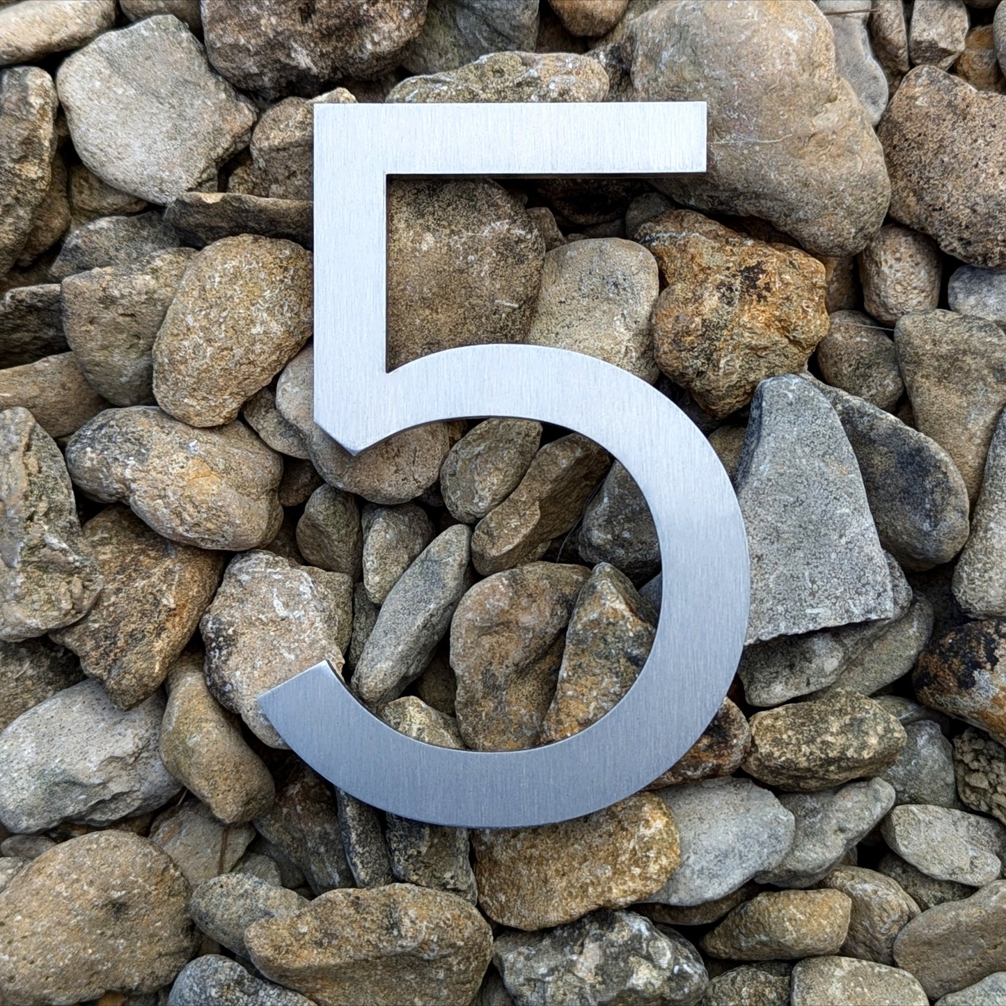 Stainless Steel Door Numbers - Modern - Limited Edition
