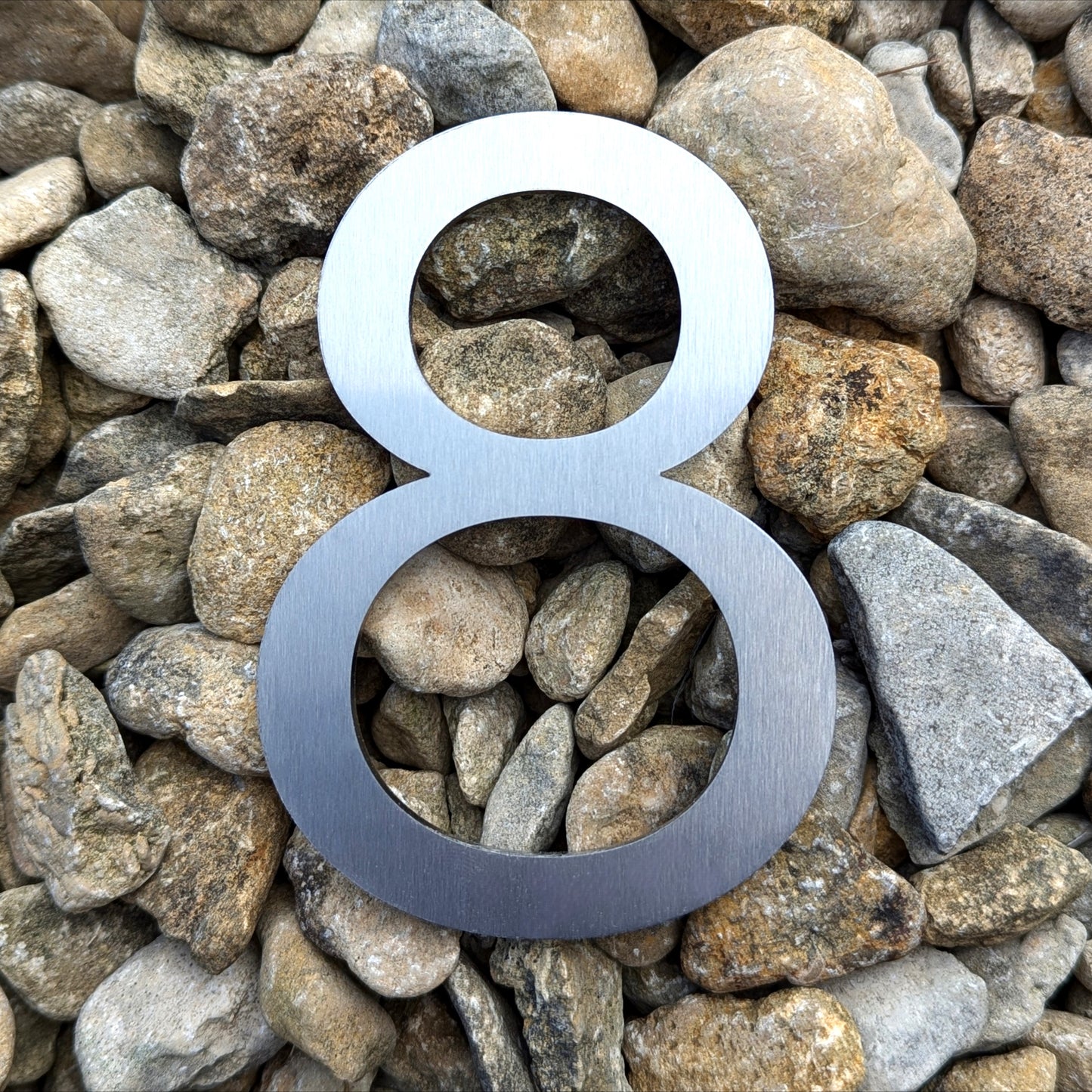 Stainless Steel Door Numbers - Modern - Limited Edition