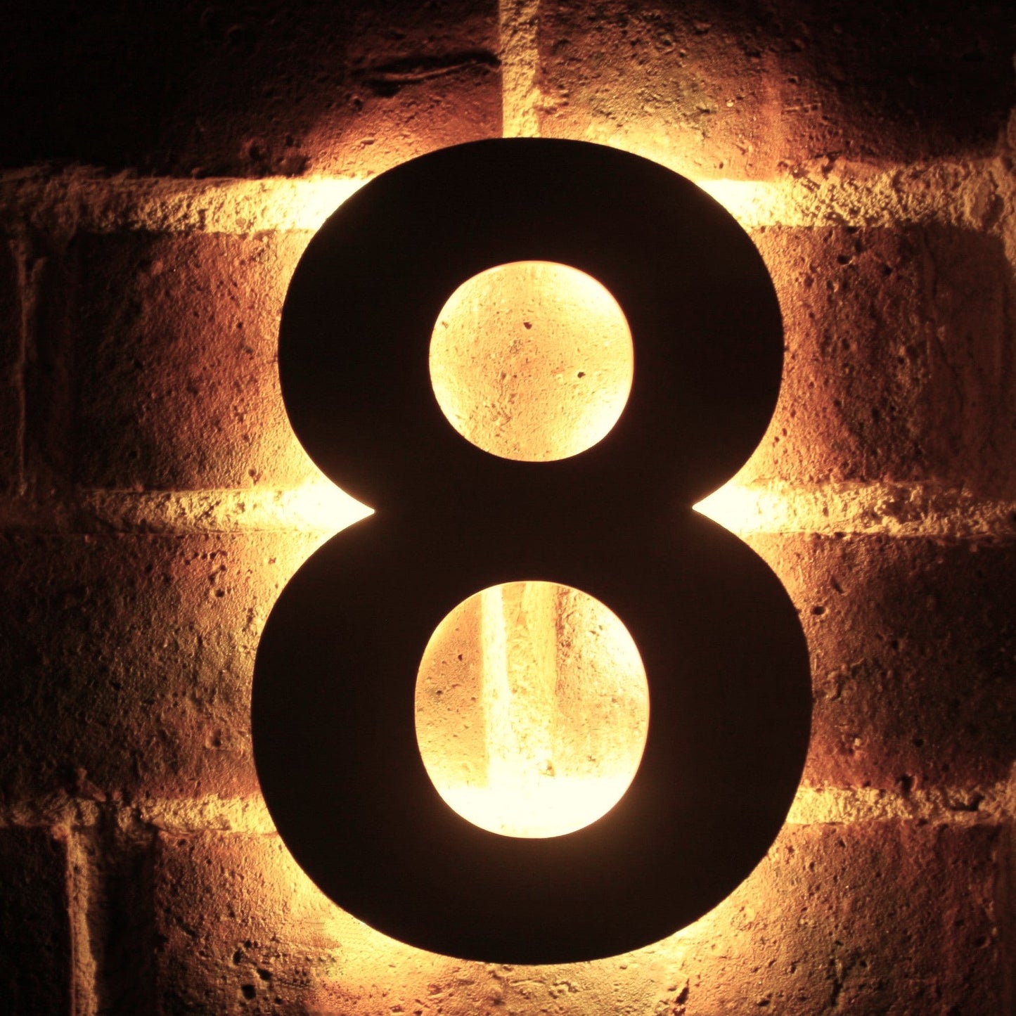 LED House Numbers - Helvetica