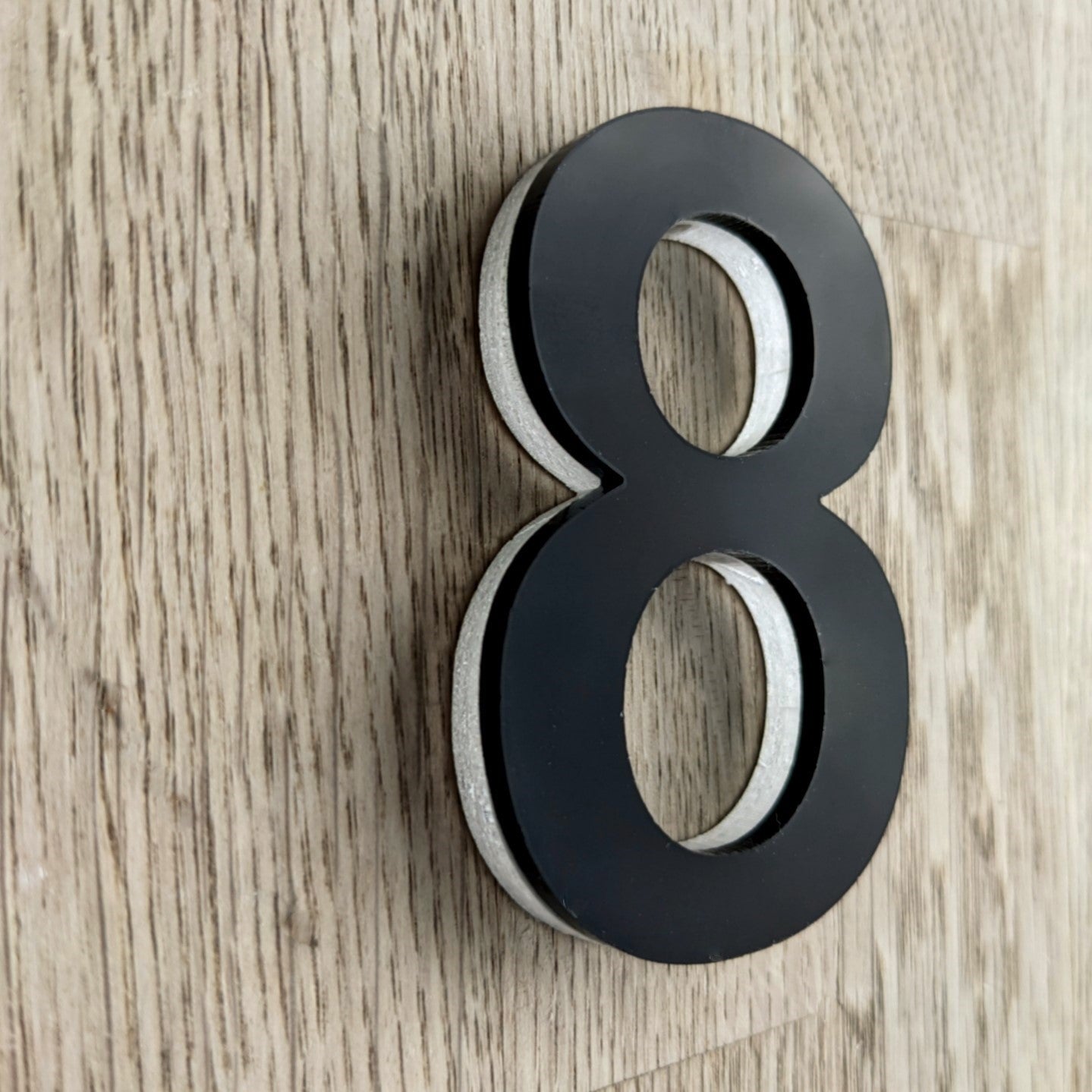 3D door numbers, door numbers, Acrylic door number, affordable door number, black door number,