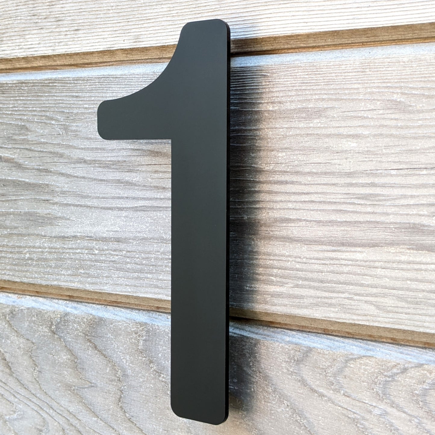 black modern house number, modern house number, black house number, acrylic house number, plastic house number, floating house number