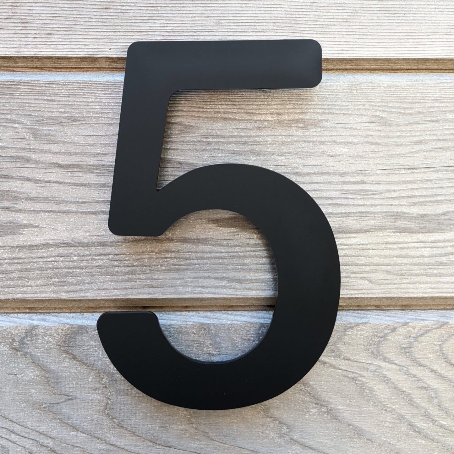 black modern house number, modern house number, black house number, acrylic house number, plastic house number, floating house number