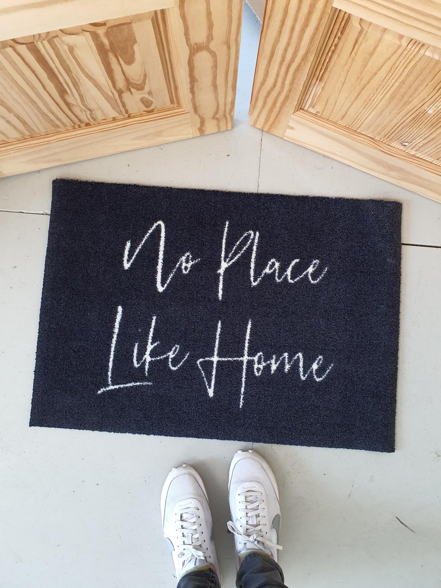 Doormat, Door mat, Fabric door mat, soft doormat, black door mat, black and white door mat, quality door mat