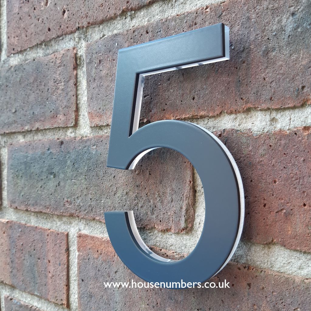 Sale house number, 3D sale house number