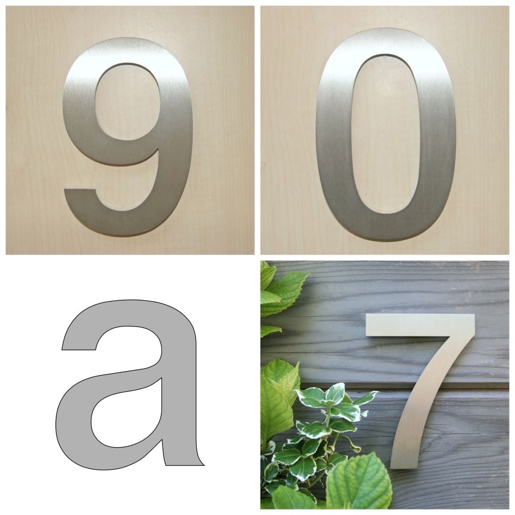 Stainless steel door number , door number , stainless steel house number , self adhesive door number , Stainless steel number , modern door number , simple door number , contemporary door number , floating door number