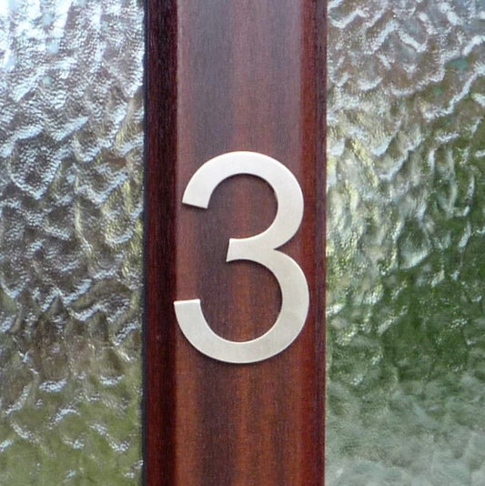 Stainless steel door number , door number , stainless steel house number , self adhesive door number , Stainless steel number , modern door number , simple door number , contemporary door number , floating door number