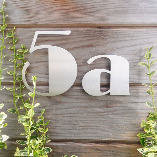 Art Deco House Number, Art Deco Door Number, 1920s House Number, 1920s Door Number, Deco House Number, Mackintosh House Number, Art Deco Address Number, Art Dco Numbers, Metal House Numbers, Stainless Steel House Numbers, Numbers for Doors, Art Deco Metal Numbers, Metal letters, Art Deco Letters,