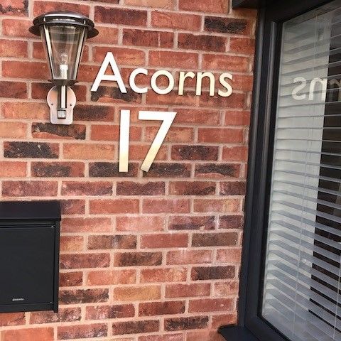 Stainless steel lettering , Metal letters , individual lettering , business signage , Hand finished signs , custom letters , custom signage
