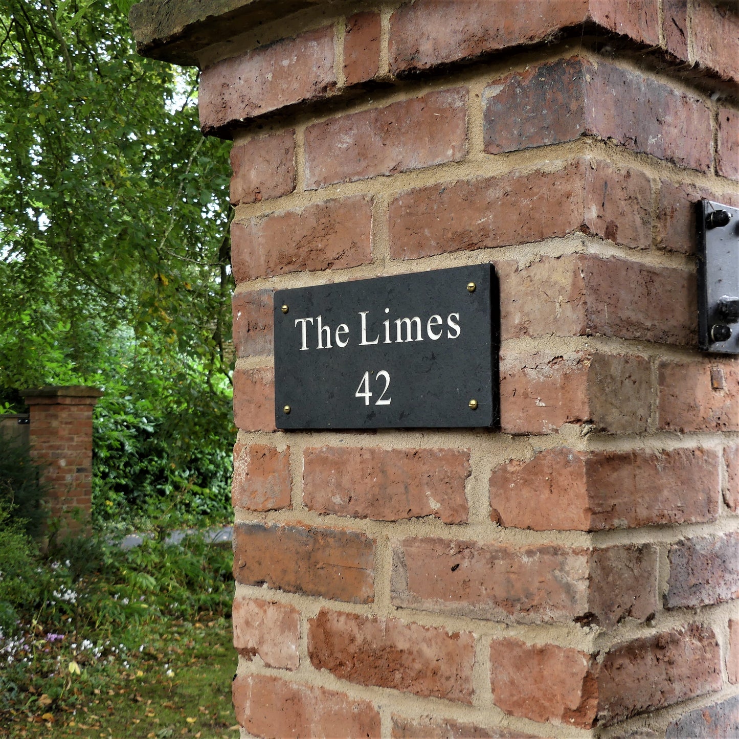 Slate house name, slate custom name, slate sign, custom house name, custom house sign, contemporary house sign, grey and white house sign, slate grey and white, engraved slate, engraved house name, slate house number, slate door number, slate address sign, slate address number