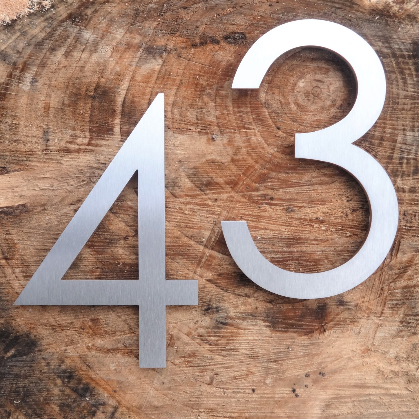 Custom Font House Number