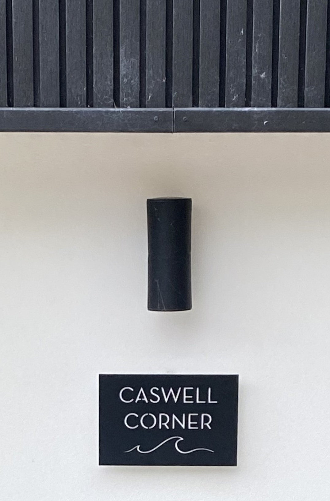 Powder Coated Black House Names