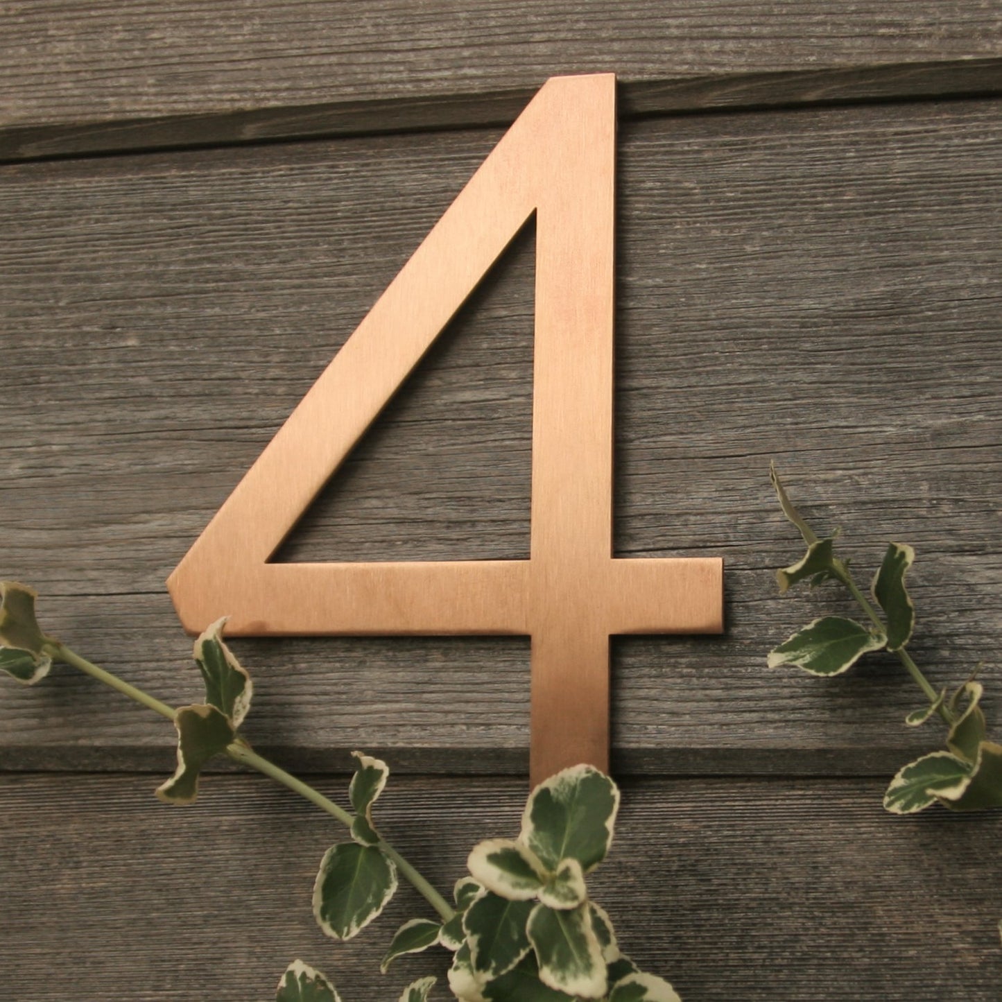 SALE Bronze House numbers 3 and 4