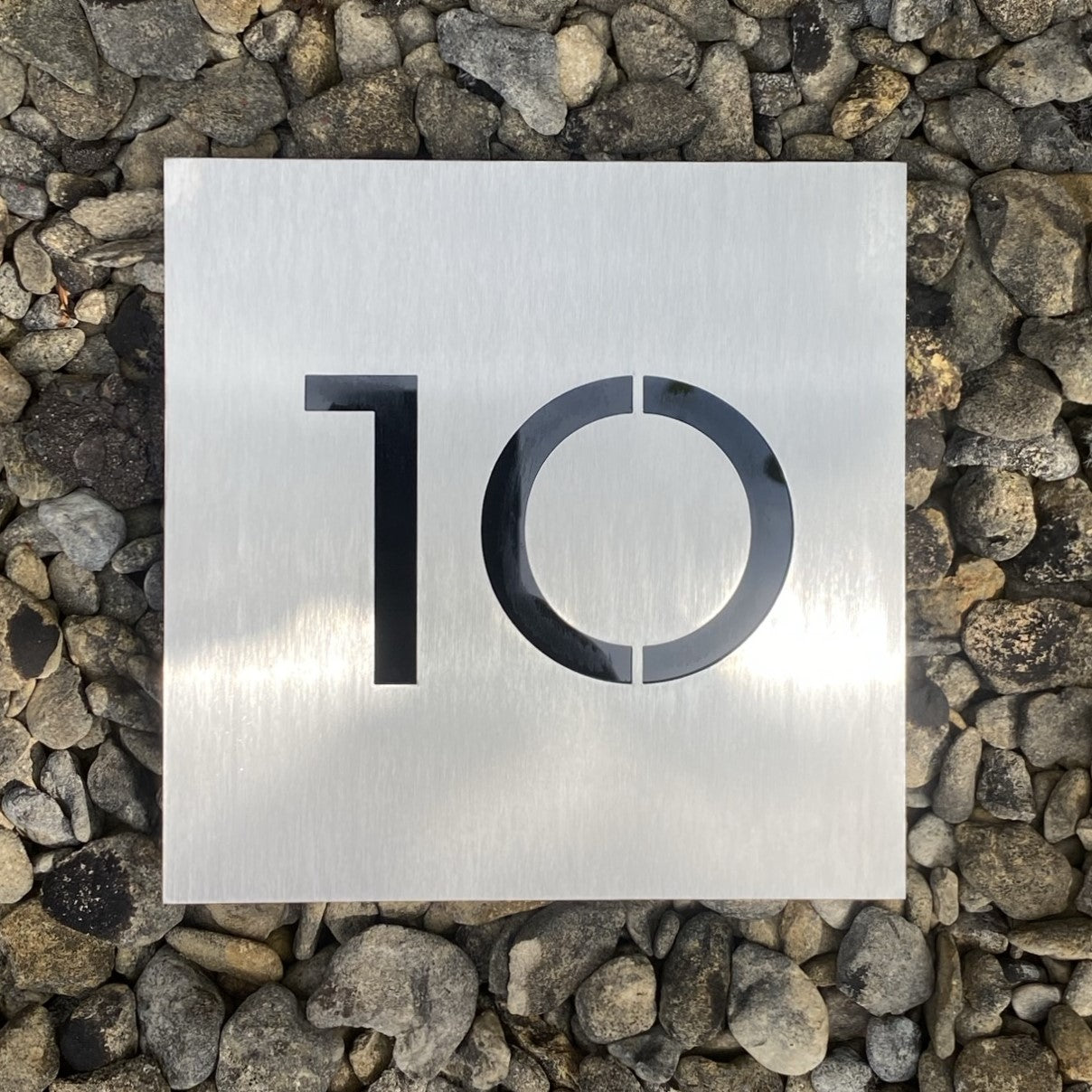 SALE house number plaque 10