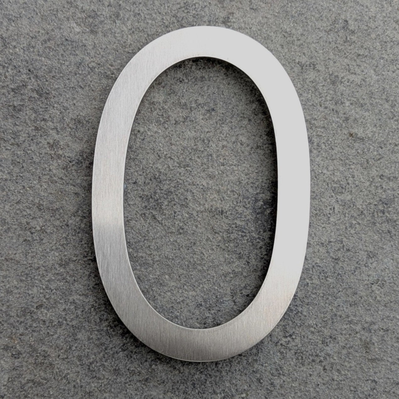 Stainless Steel House Number - Century Gothic