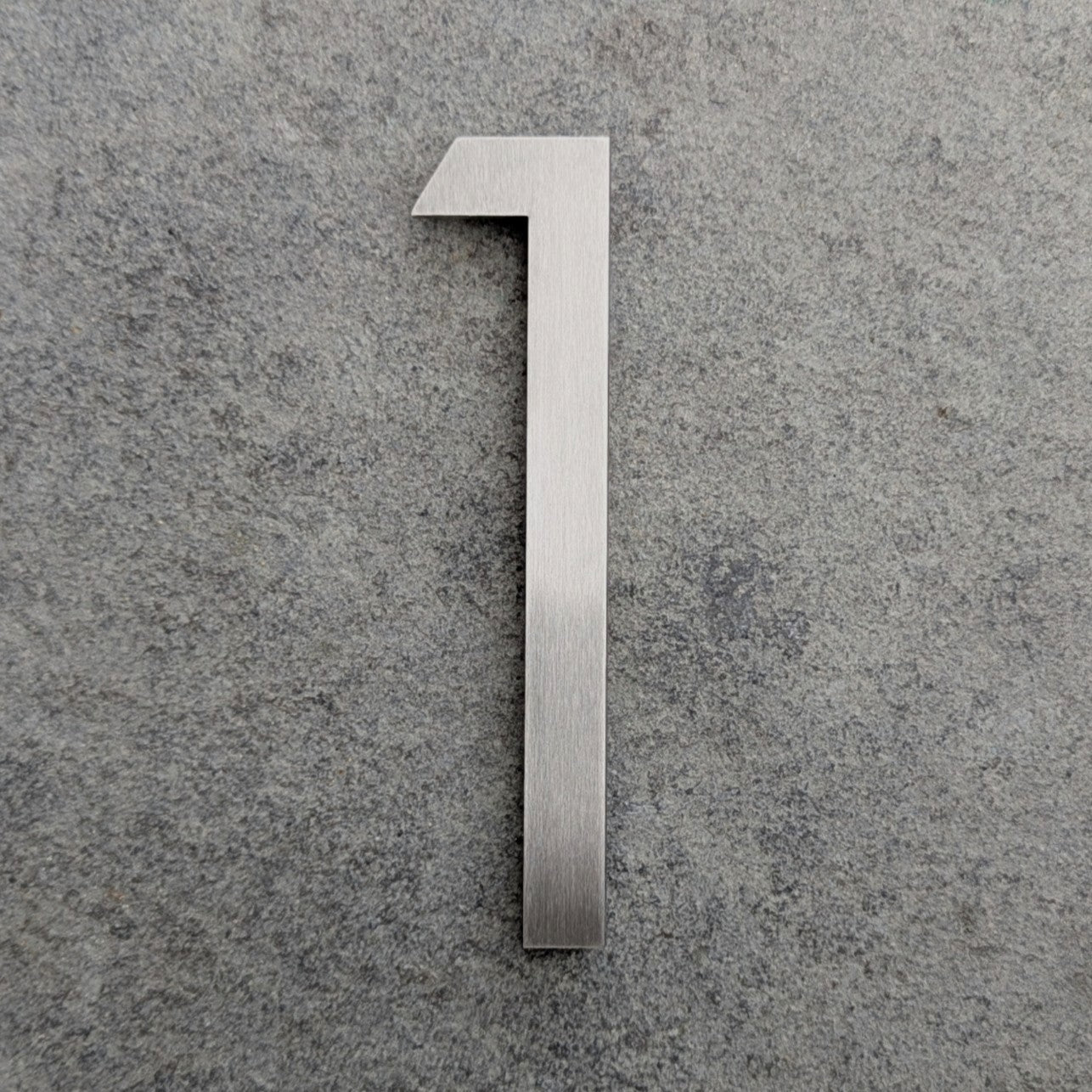 Stainless Steel House Number - Century Gothic