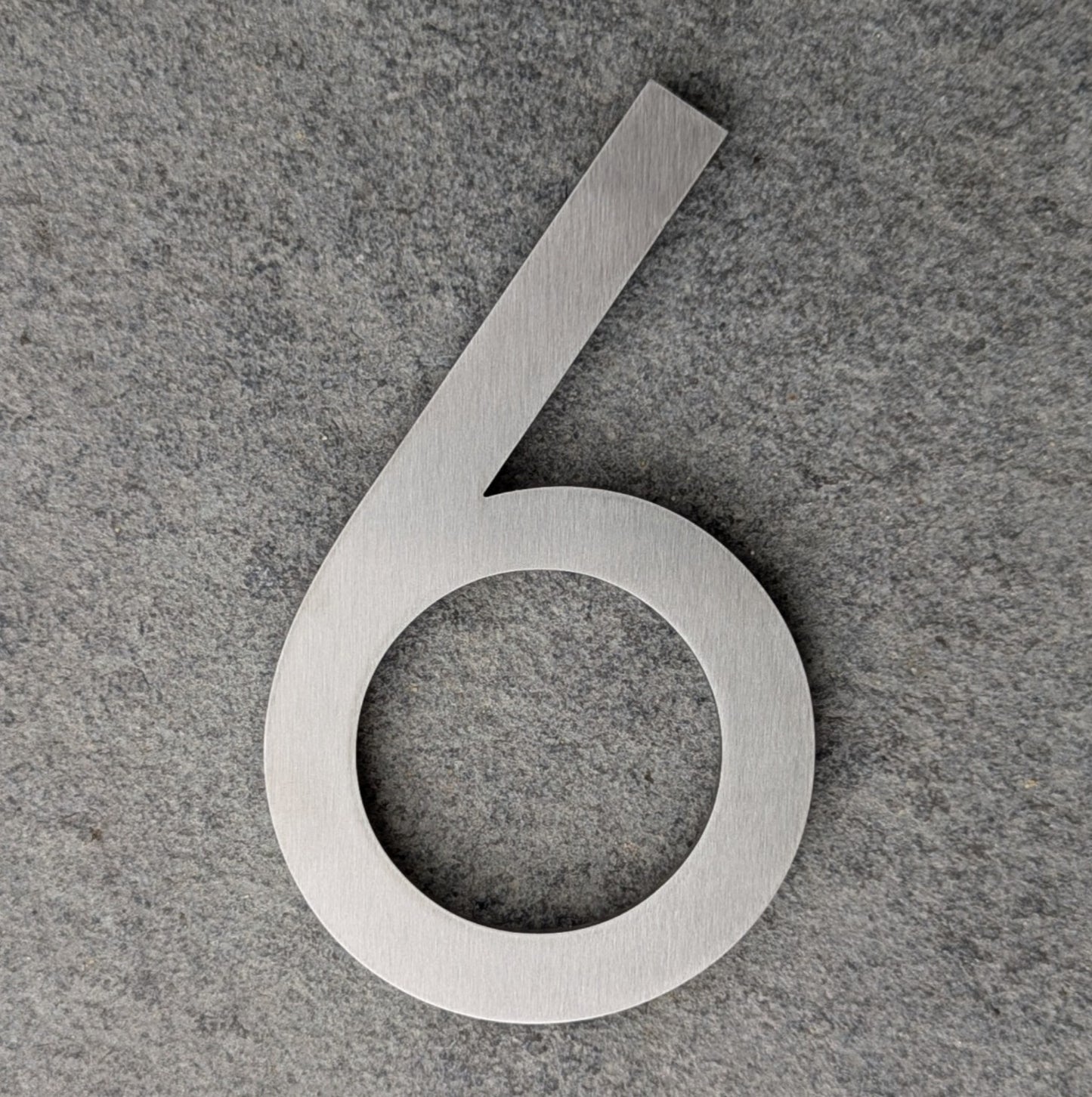 Stainless Steel House Number - Century Gothic