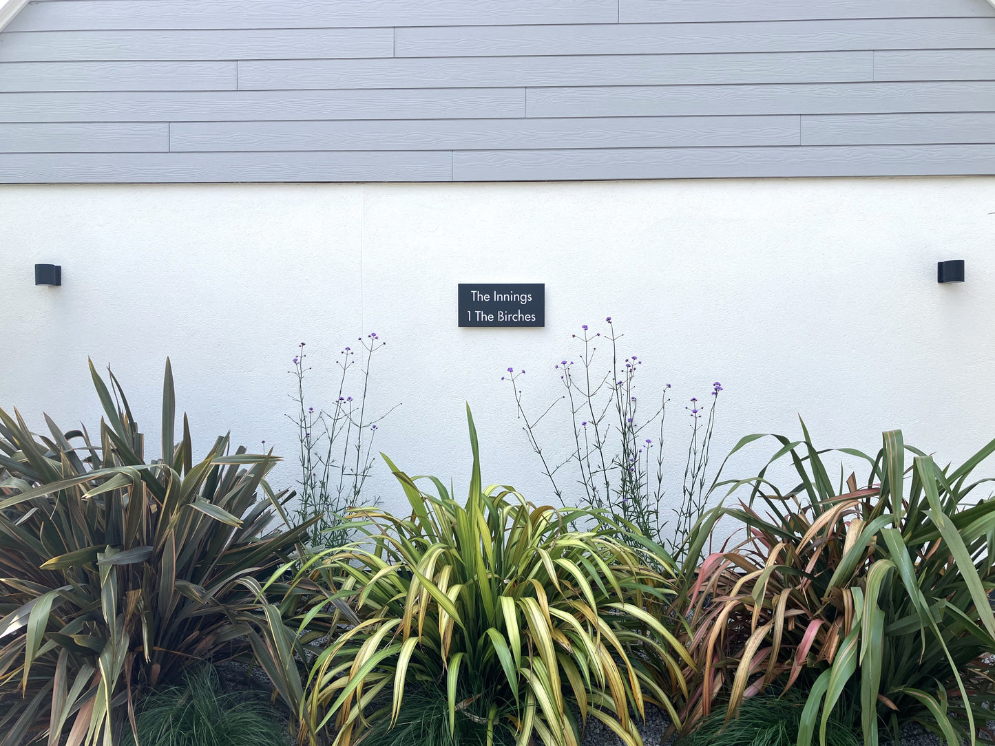 Powder Coated Anthracite Grey House Names