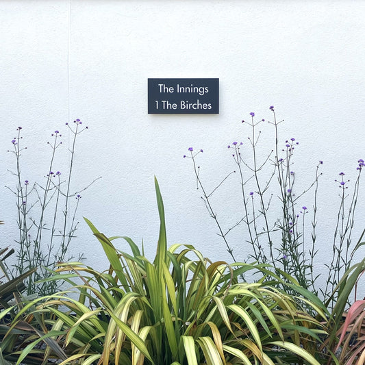 Powder Coated Anthracite Grey House Names