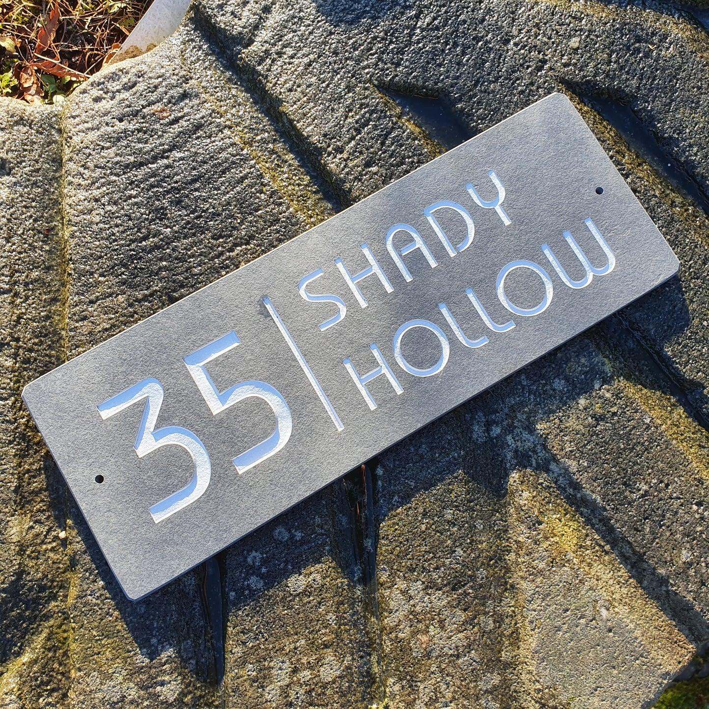 Slate House Numbers - Custom