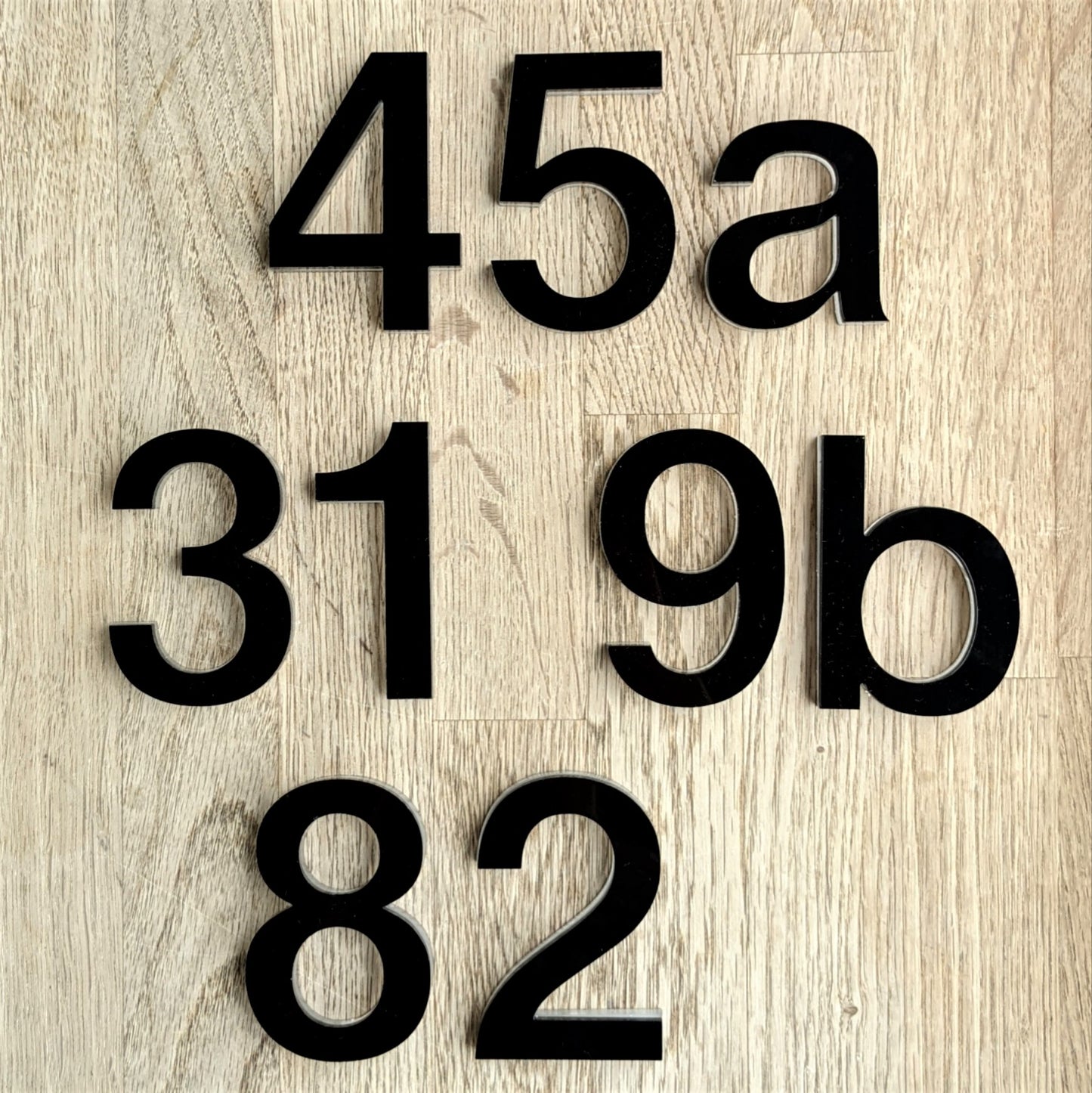 3D door numbers, door numbers, Acrylic door number, affordable door number, black door number,