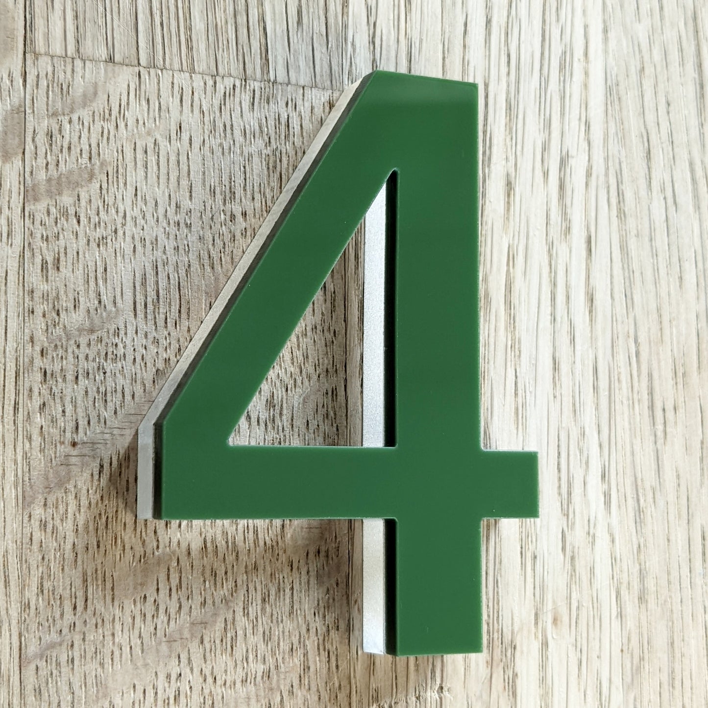 Acrylic door number, door number, Leaf greeny door number, plastic door number, affordable door number, green door number