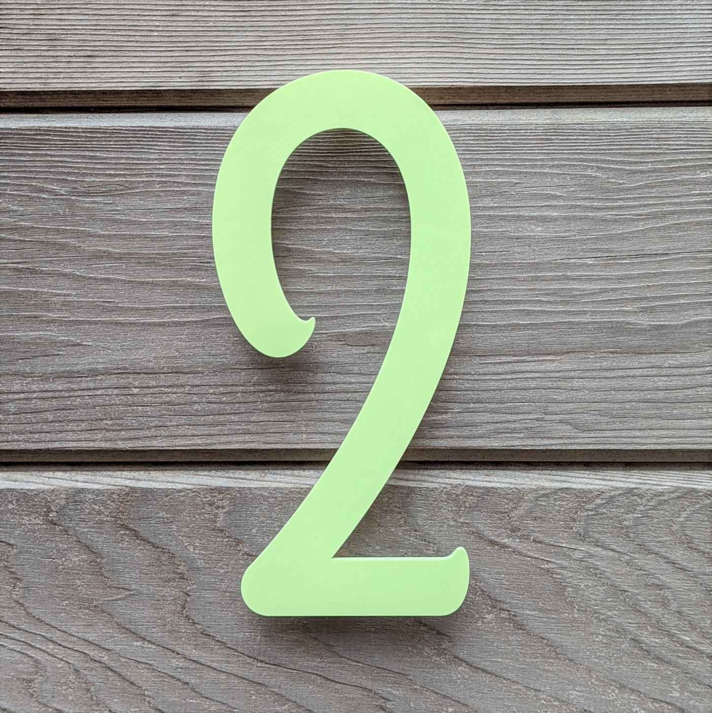 Custom House Numbers - 20cm floating - Custom Colours