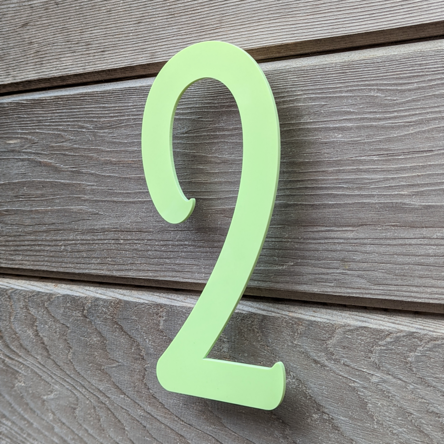 Custom House Numbers - 20cm floating - Custom Colours