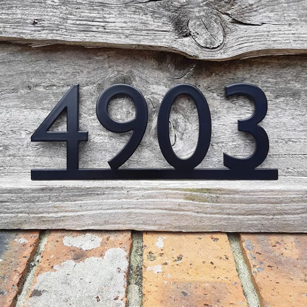door number, house number, address number, custom made door number, door numbers, easy to install door numbers, black door numbers
