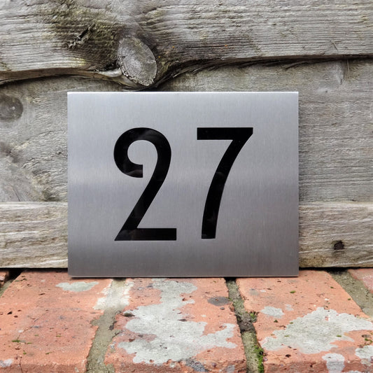 Stainless steel house number plaque , Stainless steel house number , Stainless steel plaque , House number , Stainless steel house number plaque , floating house number plaque , Stainless steel house number