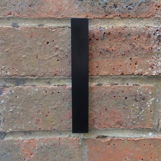 SALE Black House Number Large Gill Sans 1