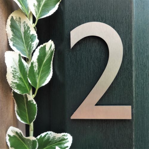 Stainless steel door number , door number , stainless steel house number , self adhesive door number , Stainless steel number , modern door number , simple door number , contemporary door number , floating door number