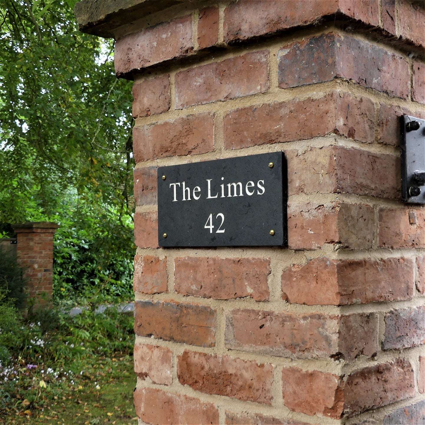 Slate house name, slate custom name, slate sign, custom house name, custom house sign, contemporary house sign, grey and white house sign, slate grey and white, engraved slate, engraved house name, slate house number, slate door number, slate address sign, slate address number 